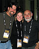 <b>Fujimori at Sundance</b><br />Sound designer Steve Bissinger, director Ellen Perry, and me at the 2005 Sundance Film Festival
